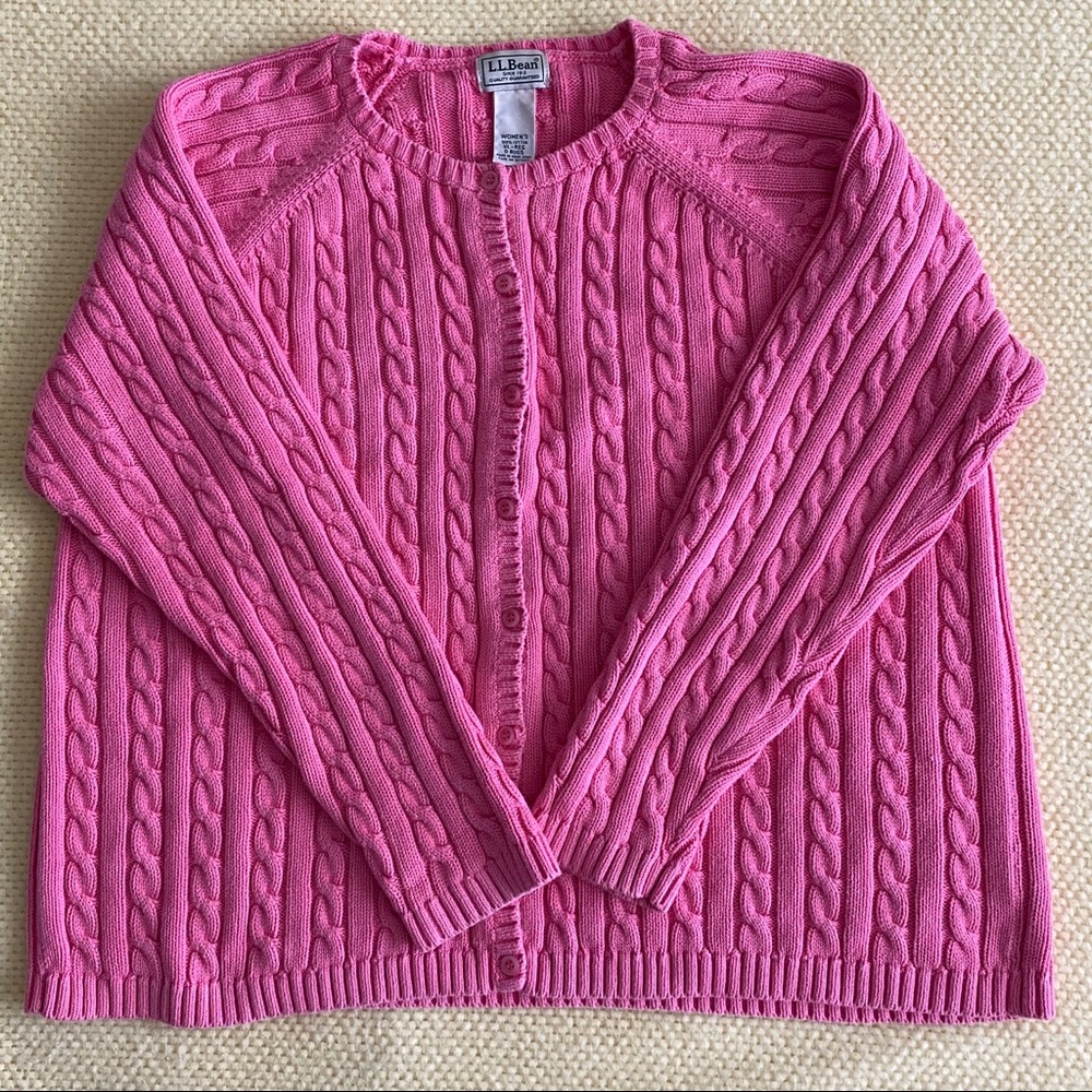LL BEAN 100% Cotton Sweater